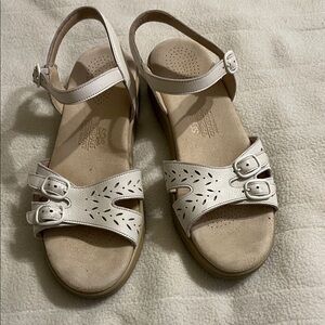 Women's White SAS Sandals